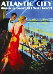 Puzzle-Poster Atlantic City 1000 Teile