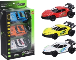 Set aus Metallautos 11 cm – 3 Stk., Rückzug