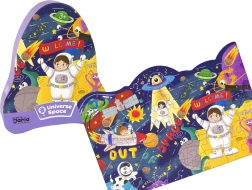 Puzzle Kosmos: UFO und Planeten, 48 Teile