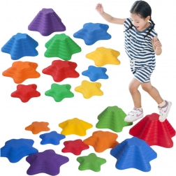 Sensorischer Pfad Bunte Steine 3 Größen