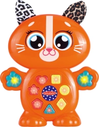 Interaktive Katze mit Effekten 16 cm