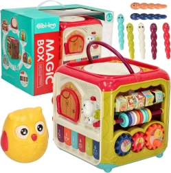 Interaktiver Lernwürfel 6-in-1 mit Klavier und „Fang den Käfer“ BIBI-INN