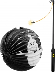 Halloween Lampion Geist mit Stab