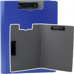 Schreibunterlage mit zwei Clips A4 Blau