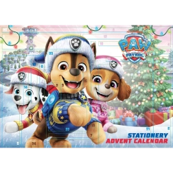 PAW Patrol Adventskalender mit Schreibwaren