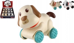 Fahrender Plastik Hund