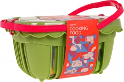 Picknickkorb mit Obst und Gemüse für Kinder