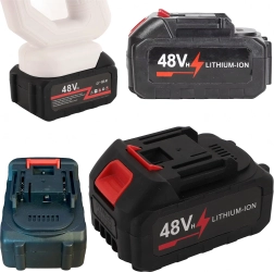 Universelle 48V Li‑Ion Batterie 6000 mAh für Akkugeräte und Gartenmaschinen