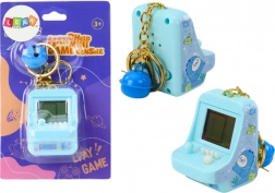 Elektronisches Spiel Tetris Taschenanhänger blau