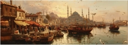 Panorama-Puzzle Altes Istanbul 1000 Teile ANATOLIAN