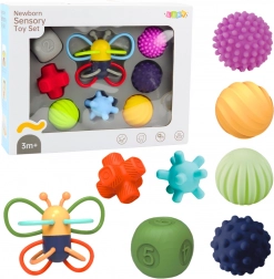 Set aus weichen sensorischen Bällen Lernhafter Schmetterling 8 Stück