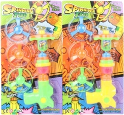 Batteriebetriebene Pistole mit fliegenden Rotoren und Kreisel