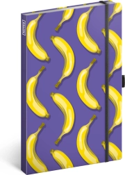 Notique liniertes Notizbuch Bananen 13 × 21 cm