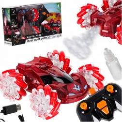 RC-Auto mit Raucheffekt und LED, rot