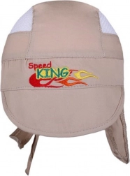 Sommer-Kinder-Mützchen–Tuch New Baby Speed King beige