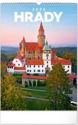 Wandkalender Burgen und Schlösser 2026