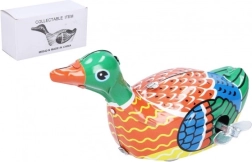 Aufziehbare Metallente 10 cm