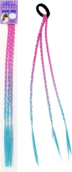 Haargummi mit Zopf für Kinder 41 cm