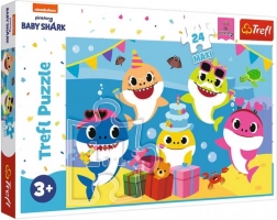 Puzzle 24 Maxi Lustiger Baby Shark