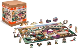 Holzpuzzle WOODEN CITY Venezianischer Karneval 2-in-1, 300 Teile