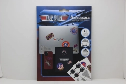 TOP GUN Sticker – lizenzierte 4-Bogen-Set