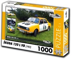 Puzzle RETRO-AUTA Škoda 120 L VB 1000 Teile