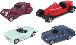 Vintage-Auto mit Rückziehmotor 10,5 cm