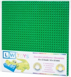 Grundplatte 32×32 dunkelgrün