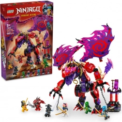 LEGO NINJAGO Chaosdrache Thunderfang Bauset für Kinder ab 8 Jahren