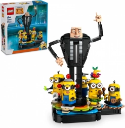 Lego Ich - Einfach unverbesserlich 4 Gru und die Minions aus Bausteinen