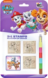 Stempelset 3+1 PAW Patrol Skye