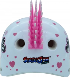 Helm Zebra mit Herzchen