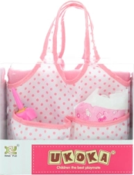 Tasche mit Zubehör für Puppen