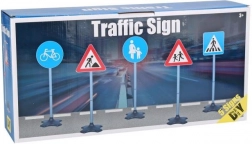 Set aus Kinderverkehrszeichen 81 cm – 5 Stk.