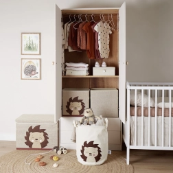 Aufbewahrungskorb für Spielzeug BIECO Igel Piksi