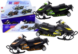 Schneemobil im Maßstab 1:34 mit Schwungradantrieb, Licht und Sound