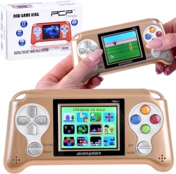 Handheld-Spielkonsole mit 70 Spielen – Gold