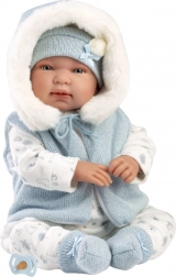 Neugeborene realistische Puppe Llorens mit Geräuschen 44 cm