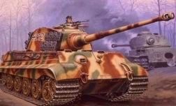 Plastikmodell des Panzers Tiger II Ausf. B