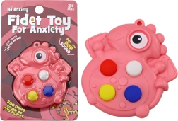 Rosa Dinosaurier Pop It Anti-Stress-Spielzeug