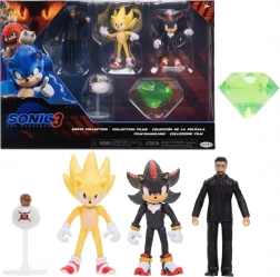 Sonic the Hedgehog 3 Movie Collection – Set mit 5 Figuren, 2,5"