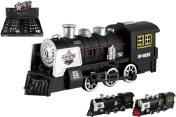 Batteriebetriebene Stoß-Lokomotive mit Licht und Sound 20 cm