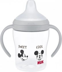 Lern-Trinkflasche NUK Perfect Match DISNEY Minnie, grau, 150 ml