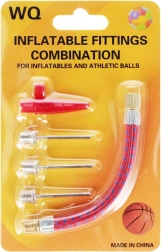 Zubehör für Luftpumpe – Set aus Spitzen und Ventil