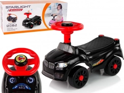 Laufrad für Kinder mit Hupe – schwarz