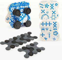 Clixo Designer Black & Grey – magnetisches Konstruktionsspiel 9 Stk.