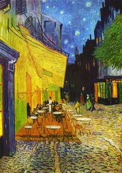 Puzzle Vincent van Gogh: Caféterrasse bei Nacht 1000 Teile