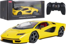 Ferngesteuertes Auto Rastar Lamborghini Countach LPI 800-4, gelb, 1:16