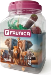 Set mit Safari-Figuren und Zubehör, 30 Stück