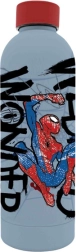 Edelstahlflasche mit 3D-Aufdruck SPIDERMAN 500 ml